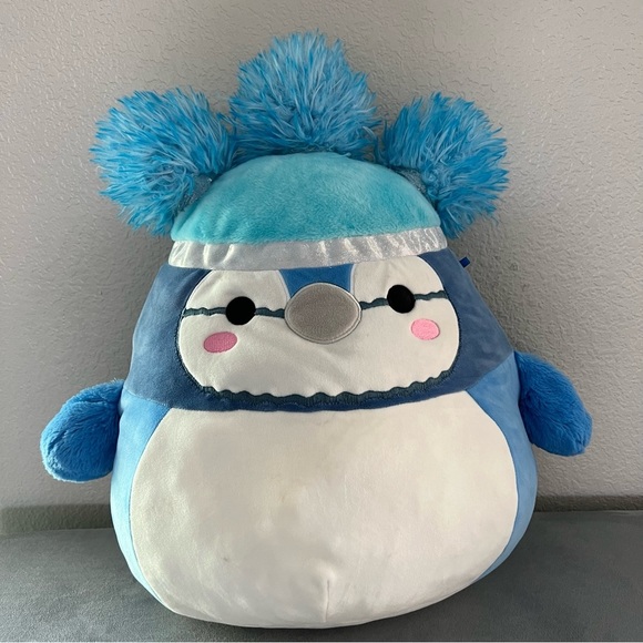 Squishmallows Other - Squishmallow 18” Babs The Blue Jay Bird Squish Doos Stuffed Plush